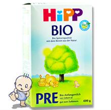 【4盒包邮】德国喜宝HIPP纯天然有机婴儿奶粉PRE段 600克13/1