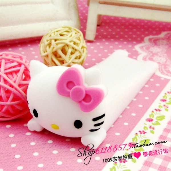 hello kitty 凯蒂猫 搪胶 造型可爱 安全门卡 门塞 门挡 塞门卡在类目 家居饰品, 创意饰品, 创意门挡中 - 来自Buy2taobao.com提供专业的淘宝代购服务