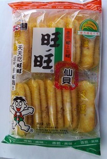  【实体批发】怀旧食品旺旺仙贝香脆美味，精选大米焙烤型膨化食品