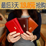 韩国 热卖 新款 韩版女款女士 时尚经典 蝴蝶结三折短款 钱包