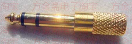 镀金 音频6.5mm转3.5mm转接头 双声道立体声 6.5公/3.5母|ruв категории Цифровые аксессуары, бытовой аудио аксессуары, пробка/интерфейс - от Buy2taobao.com для оказания профессиональной услуги покупки агента Taobao
