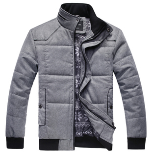  no1dara 冬装清仓韩版男款棉衣 男装外套 立领休闲棉服薄棉衣