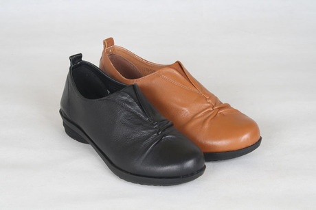 梦娇花 2014新款大码鞋 低跟深口圆头特大号女