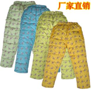  冬童装儿童羽绒服 正品 碎花女童羽绒裤子内胆保暖长裤 反季