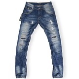 2012 Dsquared2 Dg牛仔裤破洞补丁刺绣修身潮爆贴补 乞丐裤牛仔裤