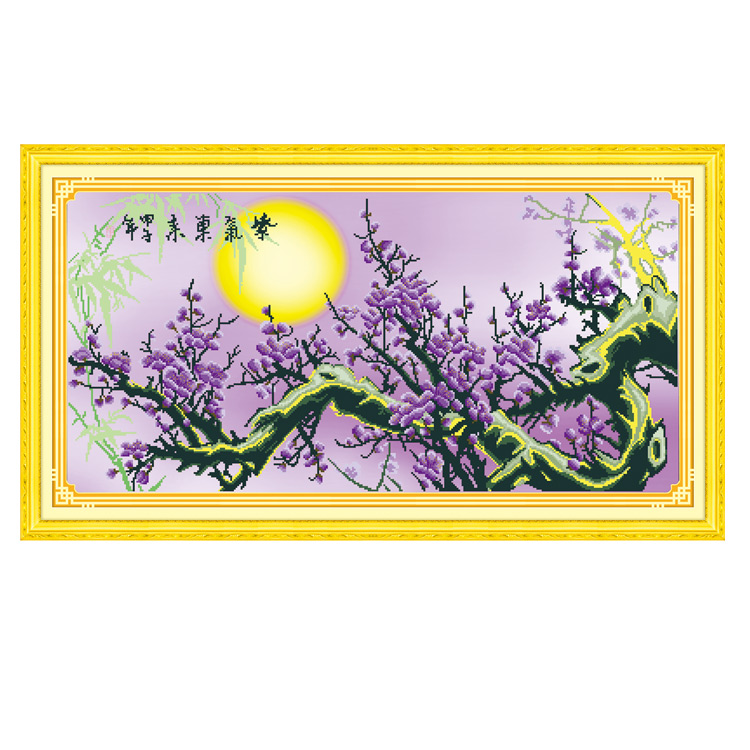 5D Diamonds Cross stitch Crystal stickers Round diamond Purple east a living room bedroom new pattern Significant Series 2in the Home Fabric , Stitch & Tools Accessories , Cross Stitch Kit category - from Buy2taobao.com to provide professional Taobao agent buy service