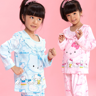  儿童睡衣女童 春秋新款童装睡衣 男童女孩宝宝衣服家居服套装