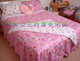 双面hello kitty1.8米床裙4件套粉