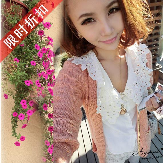 Свитер женский South Korea Shopping Women 2012 Пух кролика Осень 2012 Длинный рукав Рукав "летучая мышь" Закругленный вырез Свитер женский South Korea Shopping Women 2012 Пух кролика Осень 2012 Длинный рукав Рукав "летучая мышь" Закругленный вырез Бантик бабочкой, Кружевная оборка, Оборка, Блестящий материал, Рваные, Складки, Набивка и крашение, Фурнитура с объёмным эффектом, Асимметрия, Объемный рисунок, Кружево