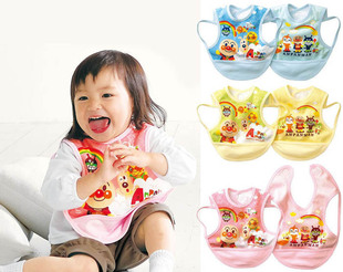 Rice with baby-friendly huts recommended cartoon water proof bib dress sleeveless anti-clothing bib WS033