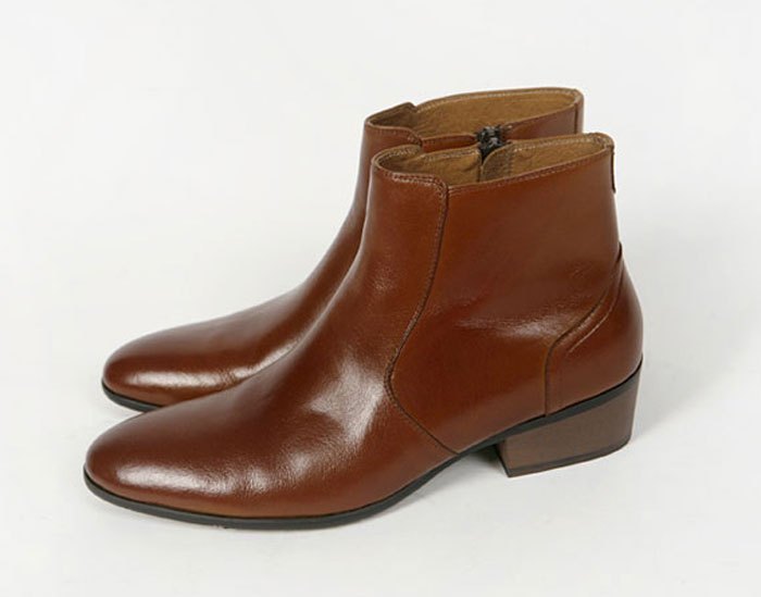 Autumn and winter Korean Edition new pattern Simplicity fashion Tip cowhide Full leather Men boots Men's Shoes Help Plush keep warm Bootsin the Men's Shoes, Boots category - from Buy2taobao.com to provide professional Taobao agent buy service