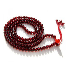 亲宝水晶 正品天然极品酒红石榴石腰链女士必备晶 美容助睡眠