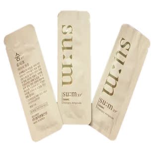 韩国正品su:m37呼吸losec超浓缩鱼子修复安瓶