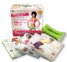 超值正版套装 减肥达人郑多燕女子骨头哑铃健身操 日韩热卖 4DVD