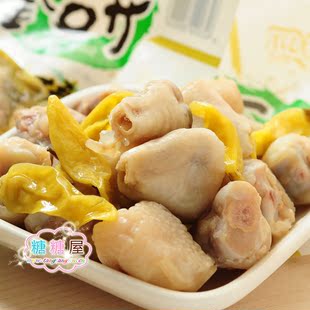  重庆特产小吃 金口开金鸡棒 泡椒鸡肘/凤爪根 辣味十足 年货(95)g
