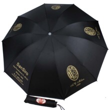 已到货 金色圣西罗，AC米兰折叠伞 AC米兰雨伞，AC米兰伞，