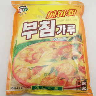  小伙子煎饼粉/披萨饼粉/蛋糕粉/鸡蛋煎饼粉/面粉/1kg/低筋面粉 Z