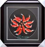 苏绣装饰画/苏州特色礼品/传统手工艺品/居家装饰品/乔迁礼品