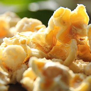  百草味 休闲零食 爆米花玉米豆蛋香奶油味 黄金豆【108g袋装】