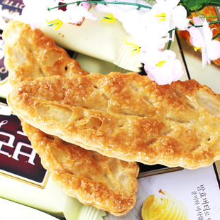  HG正宗韩国原装进口 乐天树叶饼干 千层酥树叶饼干 90g盒装