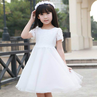  新款儿童公主裙 白雪公主裙 女童表演出服 童装婚纱礼服连衣裙103