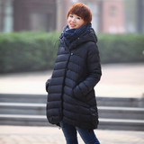 EIN风格 江南布衣风格经典原版斜扣花苞羽绒服 精