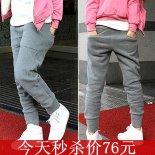 韩版卫裤式哈伦裤