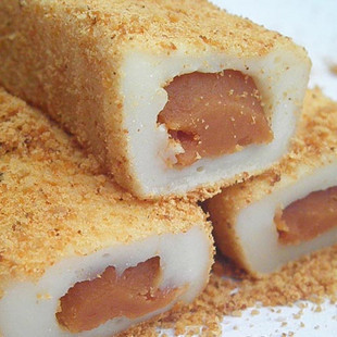  特产零食品传统糕点心雪之恋手工造台湾麻薯花生味满百全国包邮TW