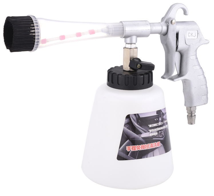 龙卷风清洗枪喷枪 泡沫枪汽车内饰干洗机 美容