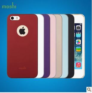 moshi摩仕适用于iphone5s手机壳，苹果5手机超薄外壳保护套