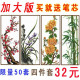 【特价-梅兰竹菊-加大版-四件套】进口原材料十字绣 十字绣套件