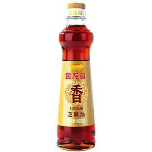  金龙鱼 芝麻油400ml/瓶 纯香 健康