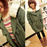 【眼袋自制.折】中长款 宽松 收腰 燕尾 <em>叉肩</em>袖