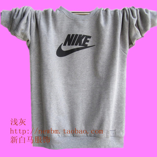  NIKE耐克秋冬男装 新款长袖保暖加厚卫衣 潮纯棉加绒宽松上衣