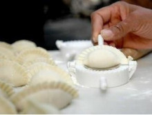 三皇冠创意i家居小巧包饺子器 八厘米 饺子模