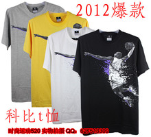 2012新款 NBA短袖T恤 湖人队24号科比扣篮运动篮球半袖 圆领短袖