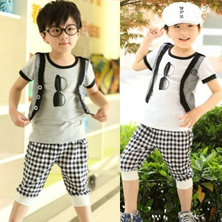 韩版夏季男童装...