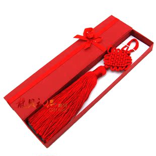  超值 外事出国小礼品礼盒装 中国结挂件特色手工艺品送老外中国风