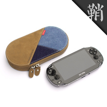 PS VITA 壳 牛仔帆布包 PSV游戏机套 XXOX-鞘 SkinAT 新品 配件