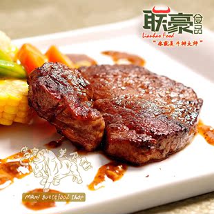  联豪直销 特价热卖 超值牛排（嫩肩牛排） 150g 赠送酱料 黄油