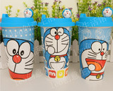 机器猫 星巴克杯子 马克杯 陶瓷杯带盖 创意杯子 情人节 礼物创意