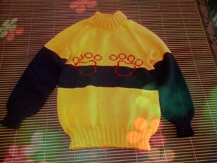 纯手工<em>编织</em>儿童<em>毛衣</em>、中大童配色<em>毛衣</em>、<em>小脚丫</em>