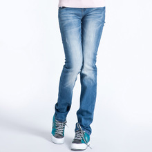 【<span class=H>森马</span>semir】女款水洗牛仔裤长裤原价179元011150005