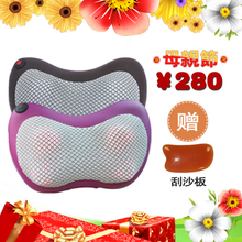 包邮正品亿佳EJ-602F颈椎按摩器颈部腰部家用电动按摩椅靠垫加热