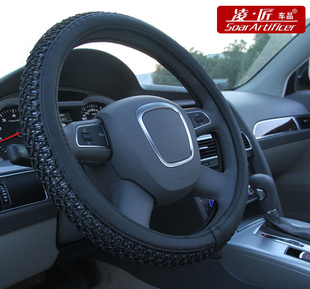 Ling new ice summer auto accessories-car accessories steering wheel cover set