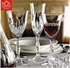 意大利rcr进口水晶杯，欧式刻花无铅玻璃，高脚杯复古葡萄酒杯家用杯