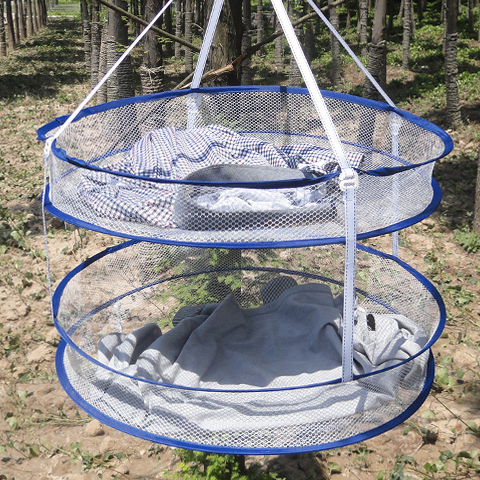 Billion U.S. quality goods double-deck Laundry basket sweater Laundry basket Foldable circular Windbreak Underwear Multipurpose coat hangerin the Storage consolidation , Wash clothing/Sun/Care Products , Laundry basket category - from Buy2taobao.com to provide professional Taobao agent buy service