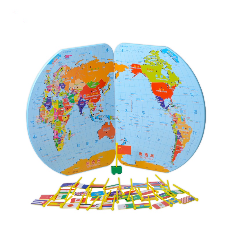 national flag world Map Toys baby Early education children intelligence Toys Montessori Teaching aids Geography 3-4-5-6in the Toy/Childs/Puzzle/Building block/Model , Beads/Jigsaw/Pair/Disassembly/Beat Toy , Jigsaw/Puzzle category - from Buy2taobao.com to provide professional Taobao agent buy service