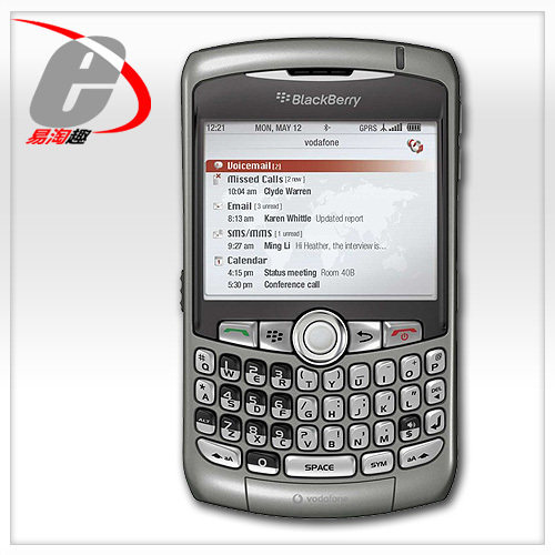 全套原装全新成色黑莓8310全套原电 BLACKBERRY 8310 GPS送2G卡