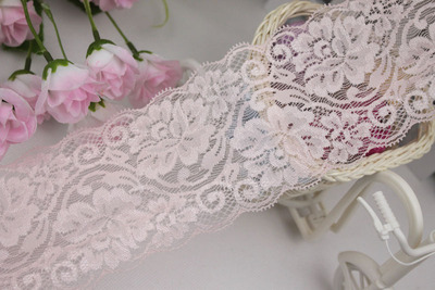 The new A23 - A31 accessories DIY manual fine elastic lace fabric 10 color optional 8.5 cm wide